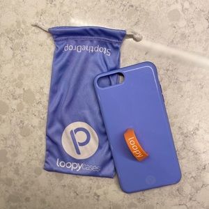 Loopy case for iPhone 8 Plus with bag